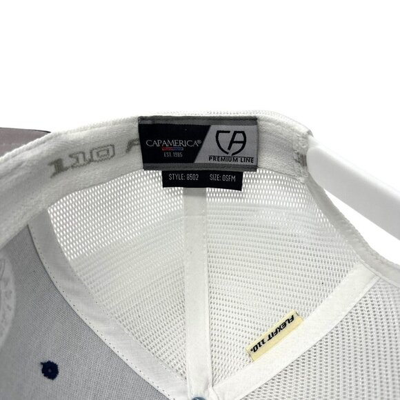 NWT CARTOLINA FLORAL Trucker Cap America FLEXFIT 110 Baseball Hat Cap - Picture 7 of 12